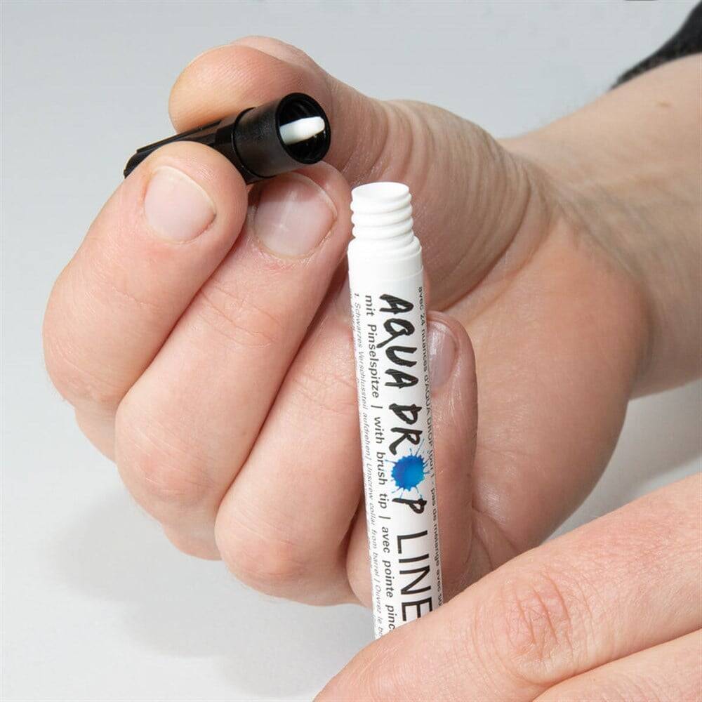 Schmincke Aqua Drop Liquid Watercolor Brush Tip Refillable Pen