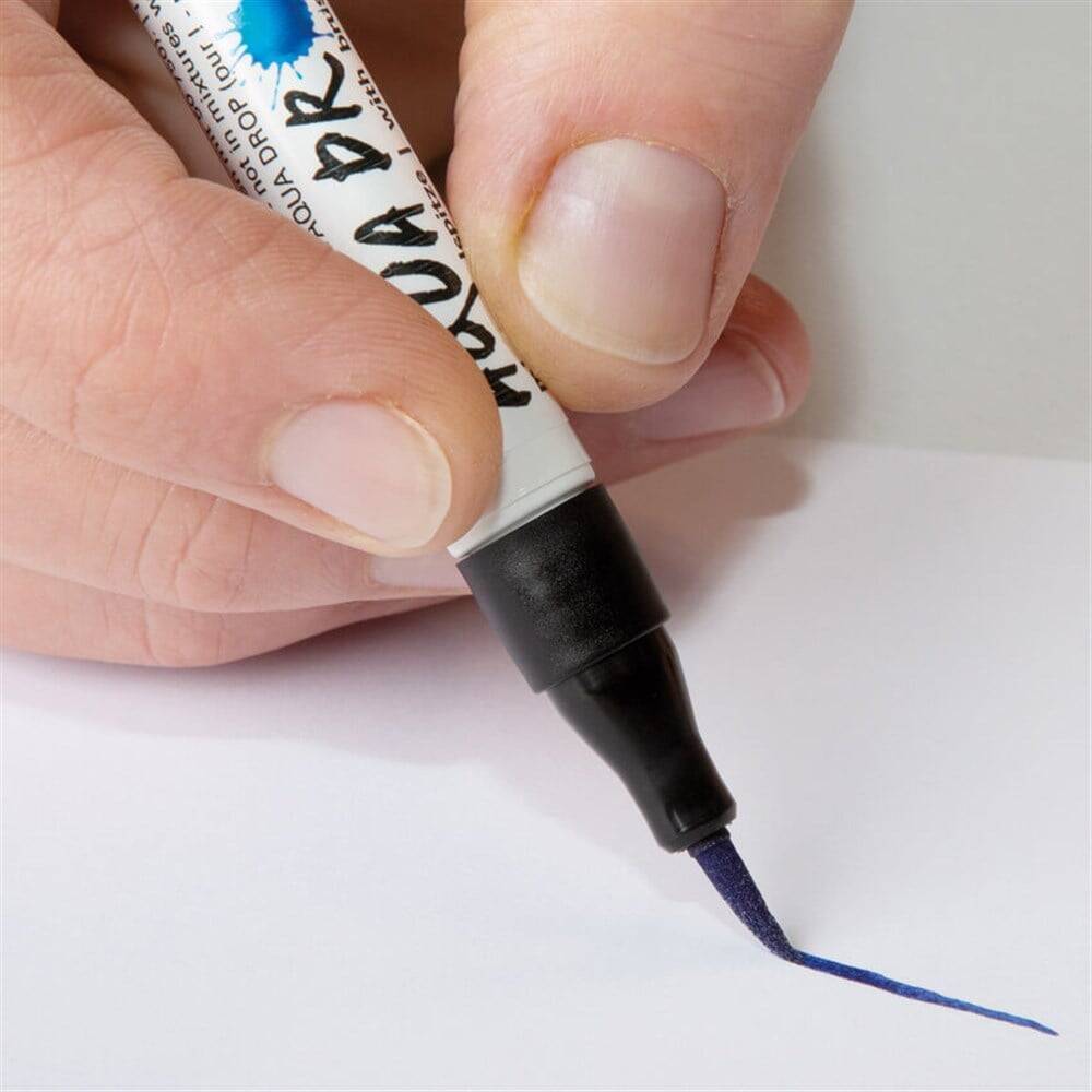 Schmincke Aqua Drop Liquid Watercolor Brush Tip Refillable Pen