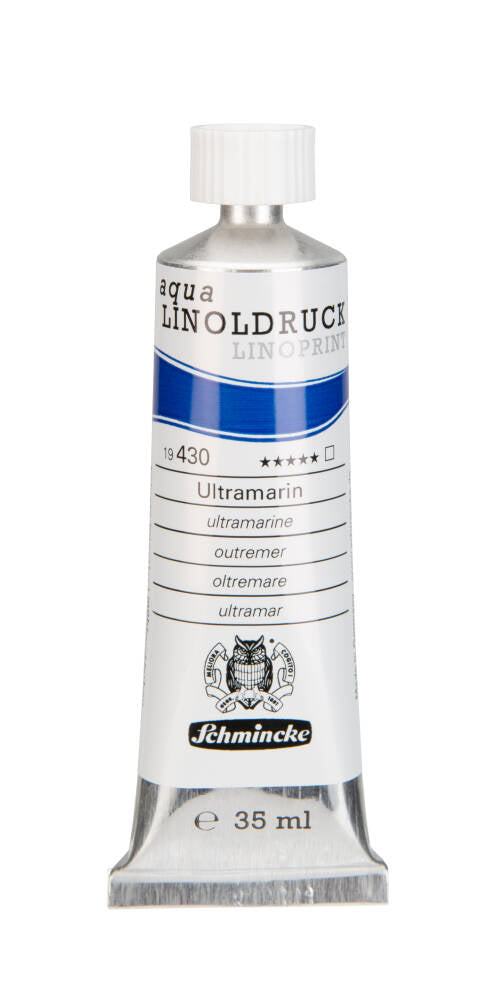 Schmincke Artist Aqua Linol Paint Ultramarine 35 ml