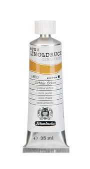 Schmincke Artist Aqua Linol Paint Yellow Ochre 35 ml