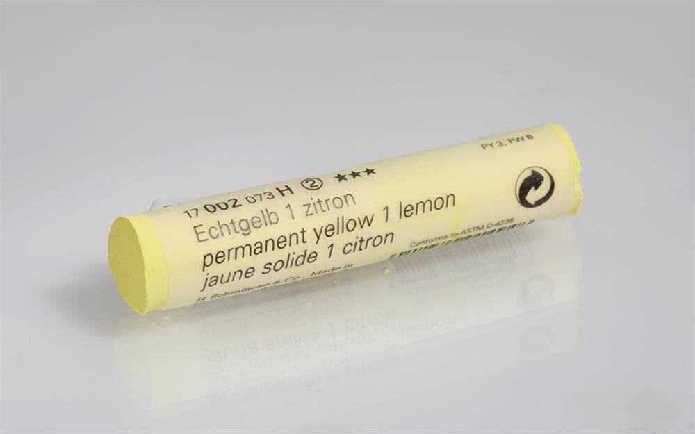 Schmincke Artist Soft Pastel 002 H Permanent Yellow 1 Lemon