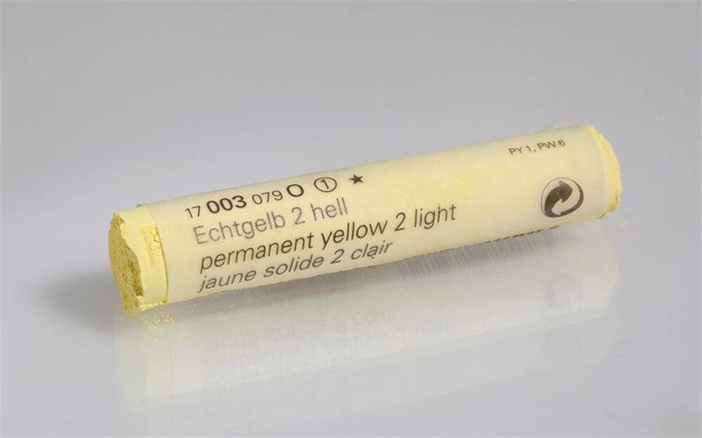 Schmincke Artist Soft Pastel 003 O Permanent Yellow 2 Light