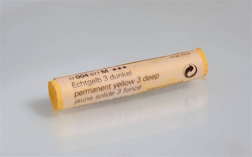 Schmincke Artist Soft Pastel 004 M Permanent Yellow 3 Deep