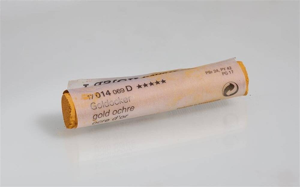 Schmincke Artist Soft Pastel 014 D Gold Ocher