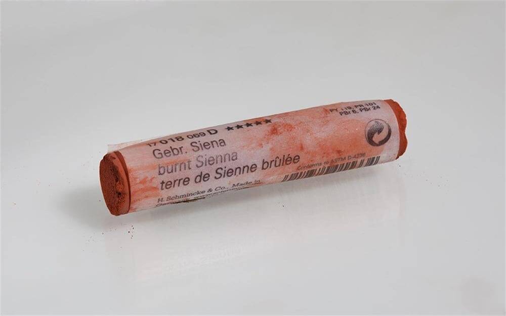 Schmincke Artist Soft Pastel 018 D Burnt Sienna