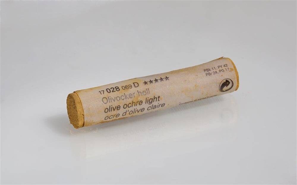 Schmincke Artist Soft Pastel 028 D Olive Ocher Light