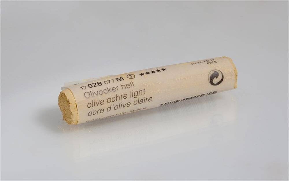 Schmincke Artist Soft Pastel 028 M Olive Ocher Light
