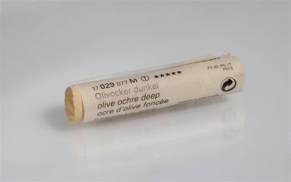 Schmincke Artist Soft Pastel 029 M Olive Ocher Deep