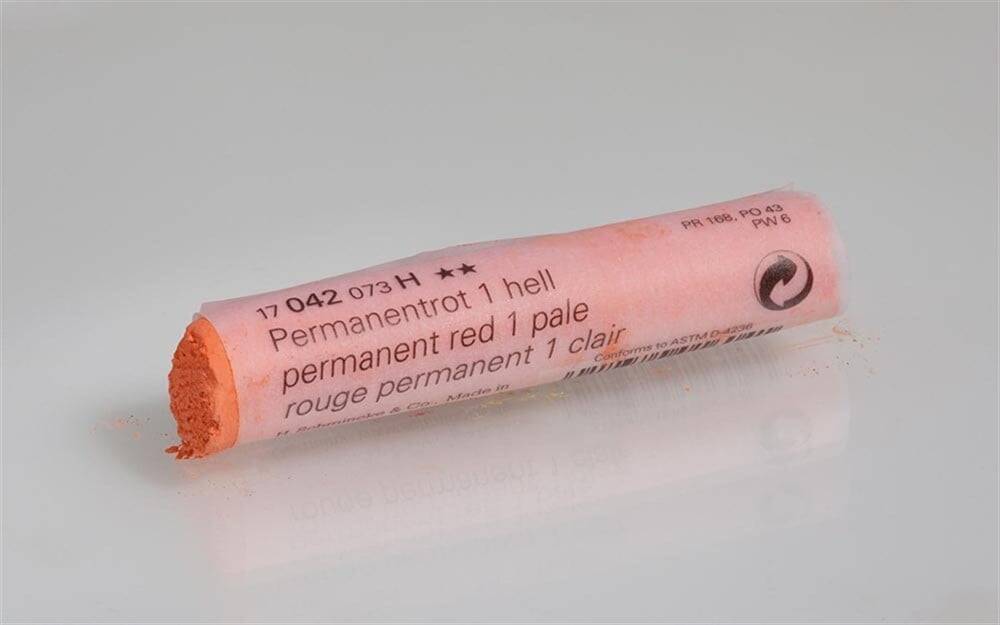 Schmincke Artist Soft Pastel 042 H Permanent Red 1 Pale
