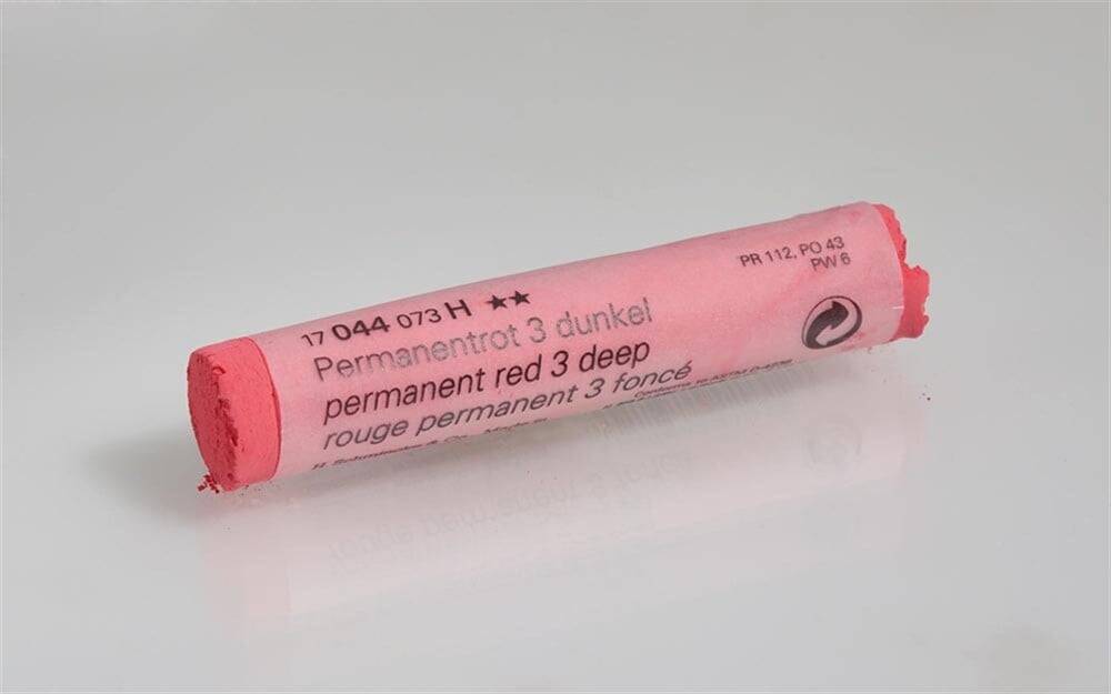 Schmincke Artist Soft Pastel Boya 044 H Permanent Red 3 Deep