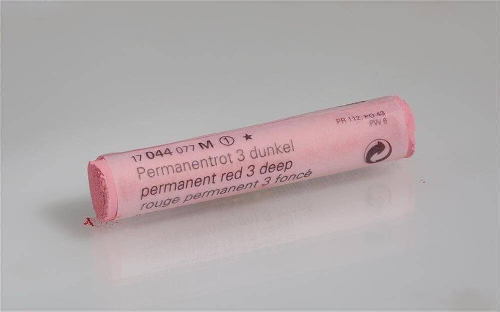 Schmincke Artist Soft Pastel Boya 044 M Permanent Red 3 Deep