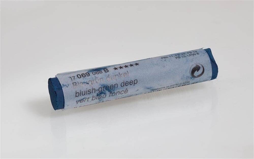 Schmincke Artist Soft Pastel Boya 069 B Bluish Green Deep