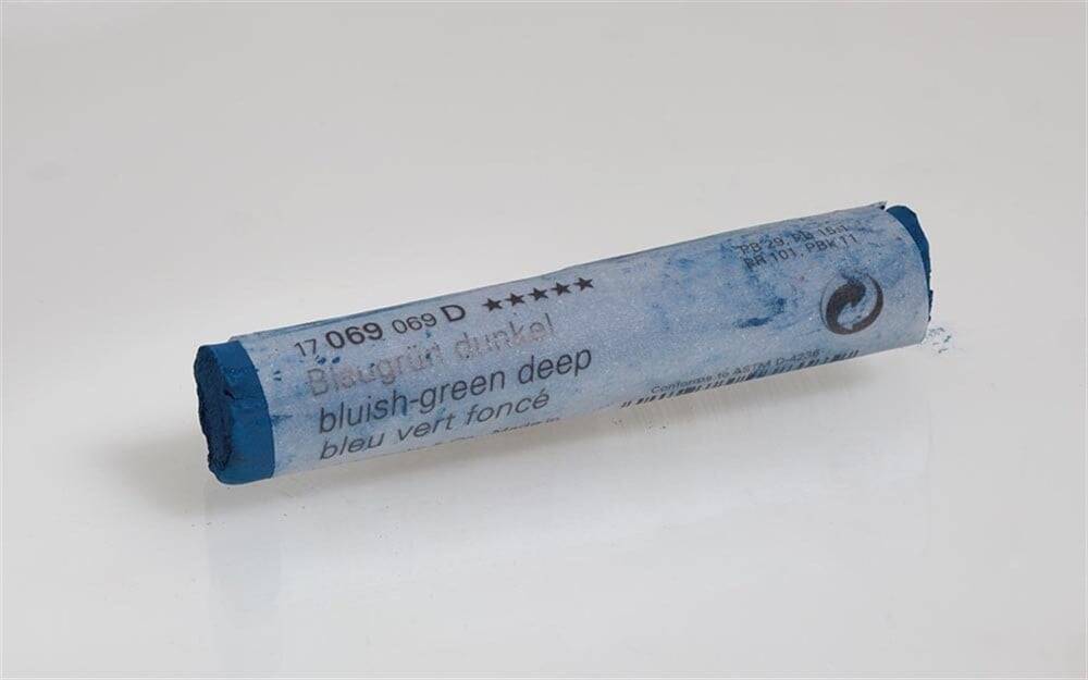 Schmincke Artist Soft Pastel Boya 069 D Bluish Green Deep