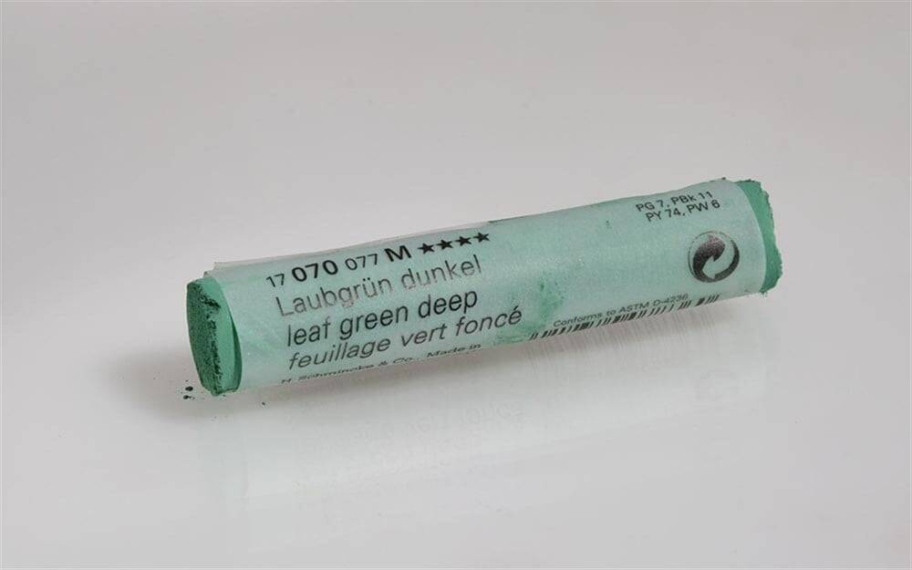 Schmincke Artist Soft Pastel Boya 070 M Leaf Green Deep