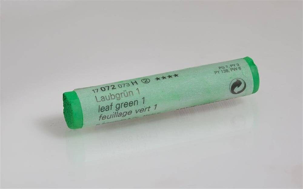 Schmincke Artist Soft Pastel Boya 072 H Leaf Green 1
