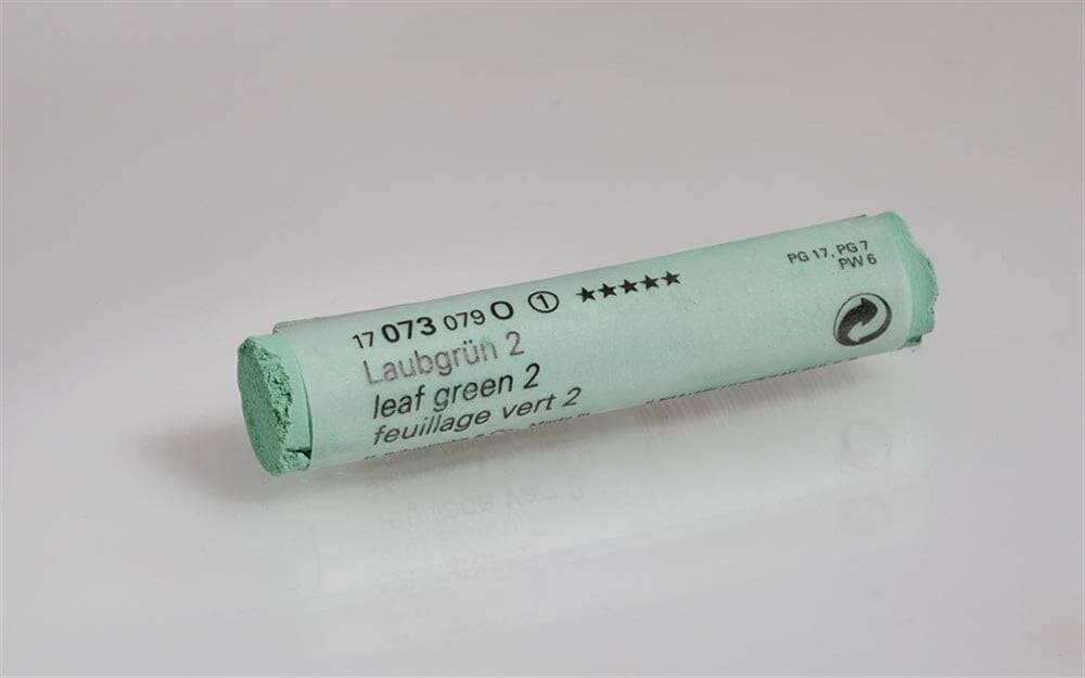 Schmincke Artist Soft Pastel Boya 073 O Leaf Green 2