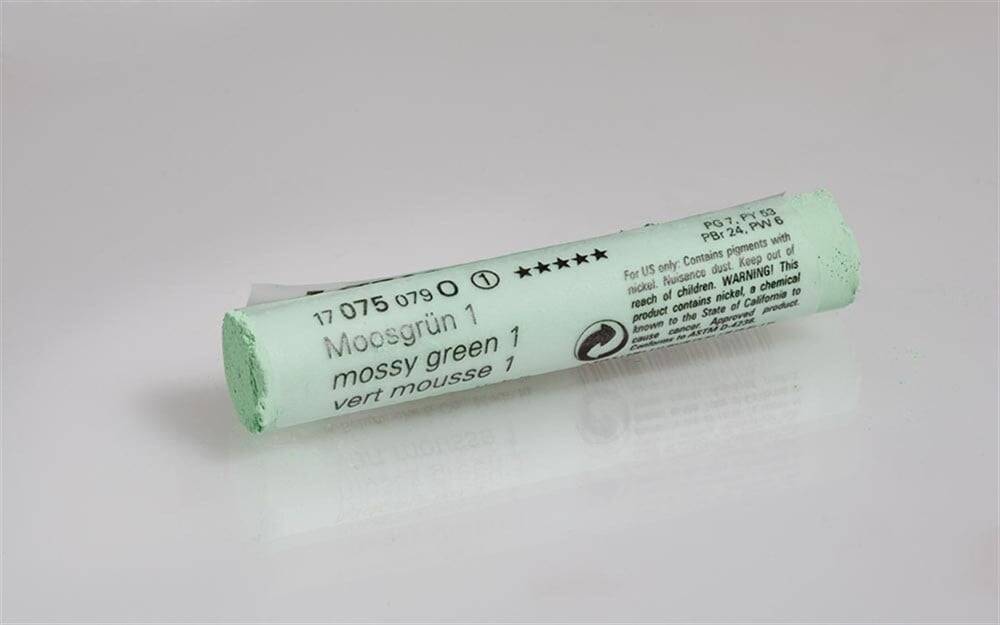 Schmincke Artist Soft Pastel Boya 075 O Mossy Green 1