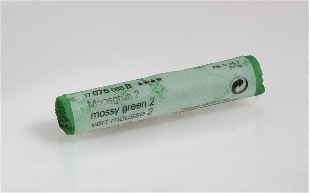 Schmincke Artist Soft Pastel Boya 076 B Mossy Green 2