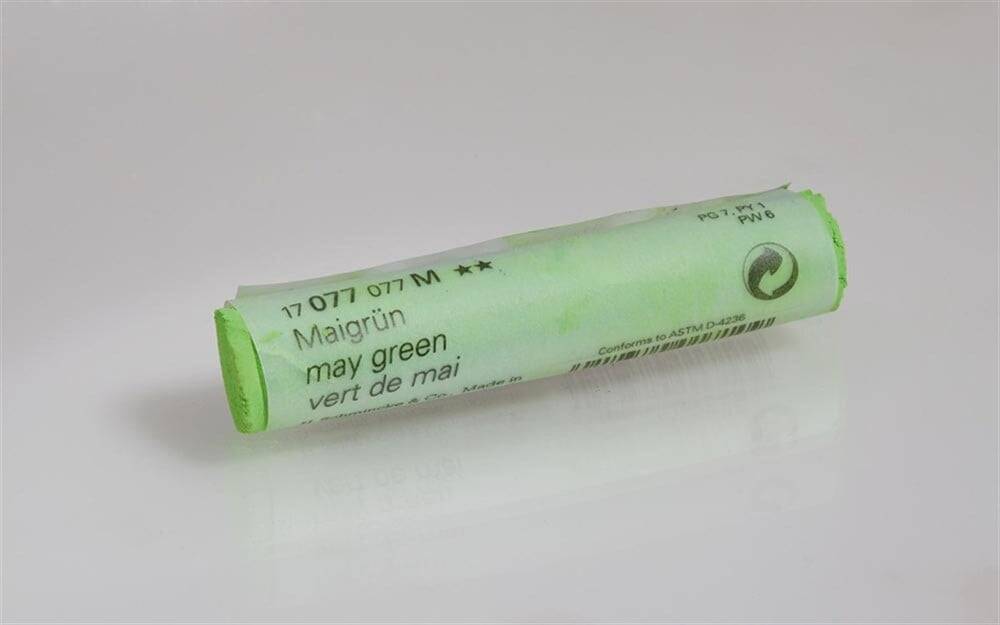 Schmincke Artist Soft Pastel Boya 077 M May Green