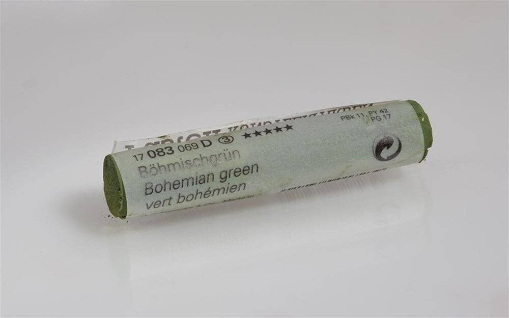 Schmincke Artist Soft Pastel Boya 083 D Bohemian Green