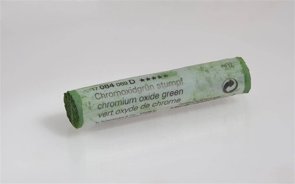 Schmincke Artist Soft Pastel Boya 084 D Chromium Oxide Green