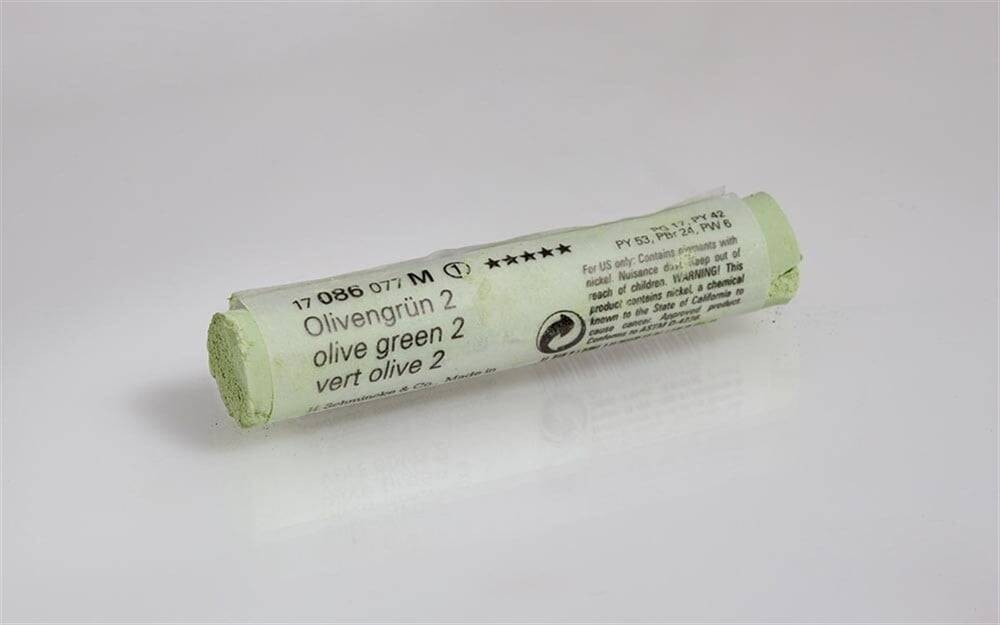Schmincke Artist Soft Pastel Boya 086 M Olive Green 2