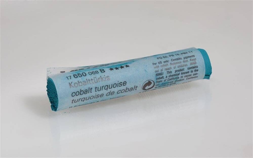 Schmincke Artist Soft Pastel 650 B Cobalt Turquoise