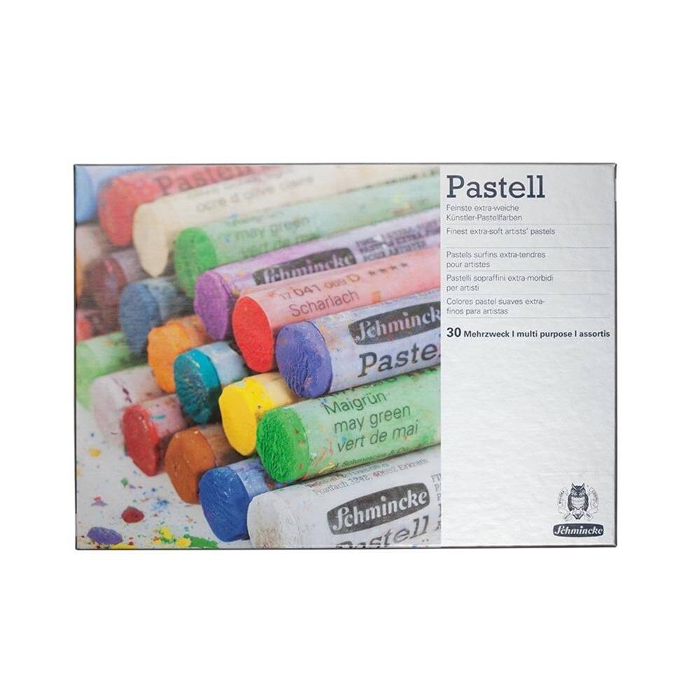 Schmincke Artist Soft Pastel Cardboard Box Pastel Set 30 General Purpose Colors 77230