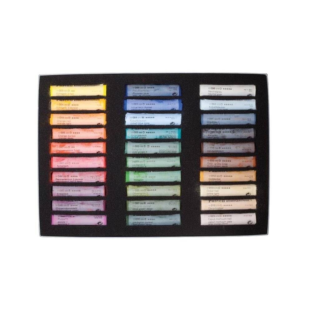 Schmincke Artist Soft Pastel Cardboard Box Pastel Set 30 General Purpose Colors 77230