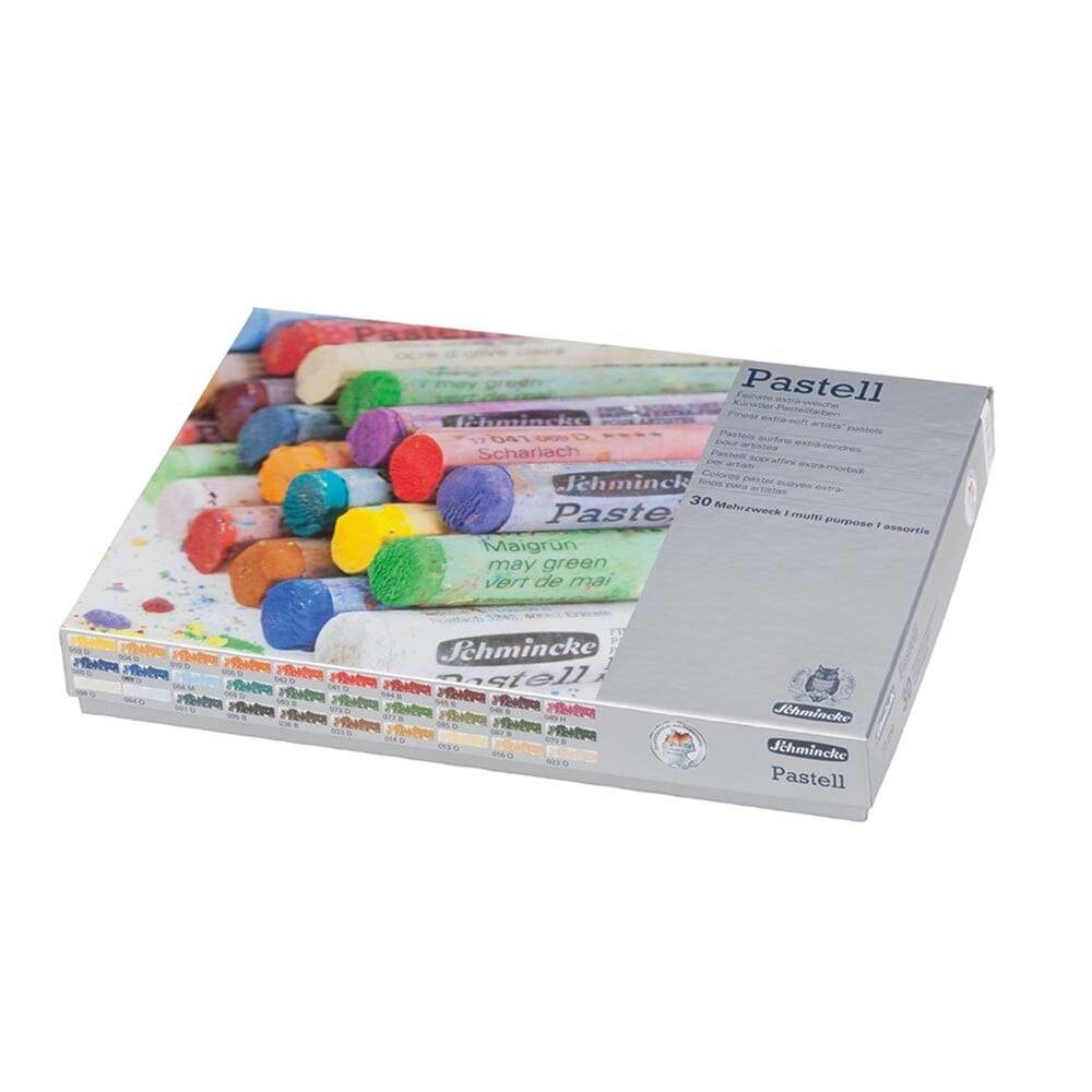 Schmincke Artist Soft Pastel Cardboard Box Pastel Set 30 General Purpose Colors 77230