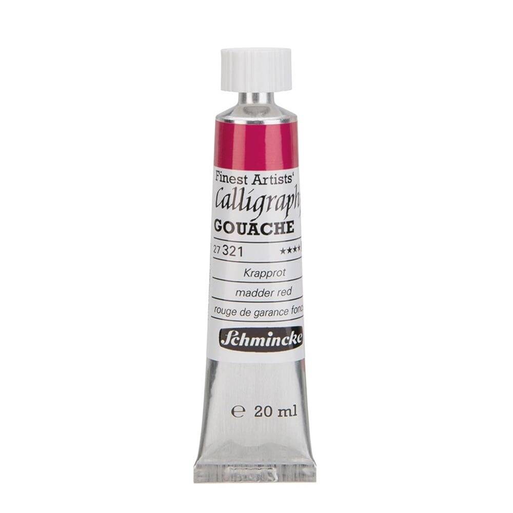 Schmincke Calligraphy Artist Gouache 20 ml Tube 321 Madder Red