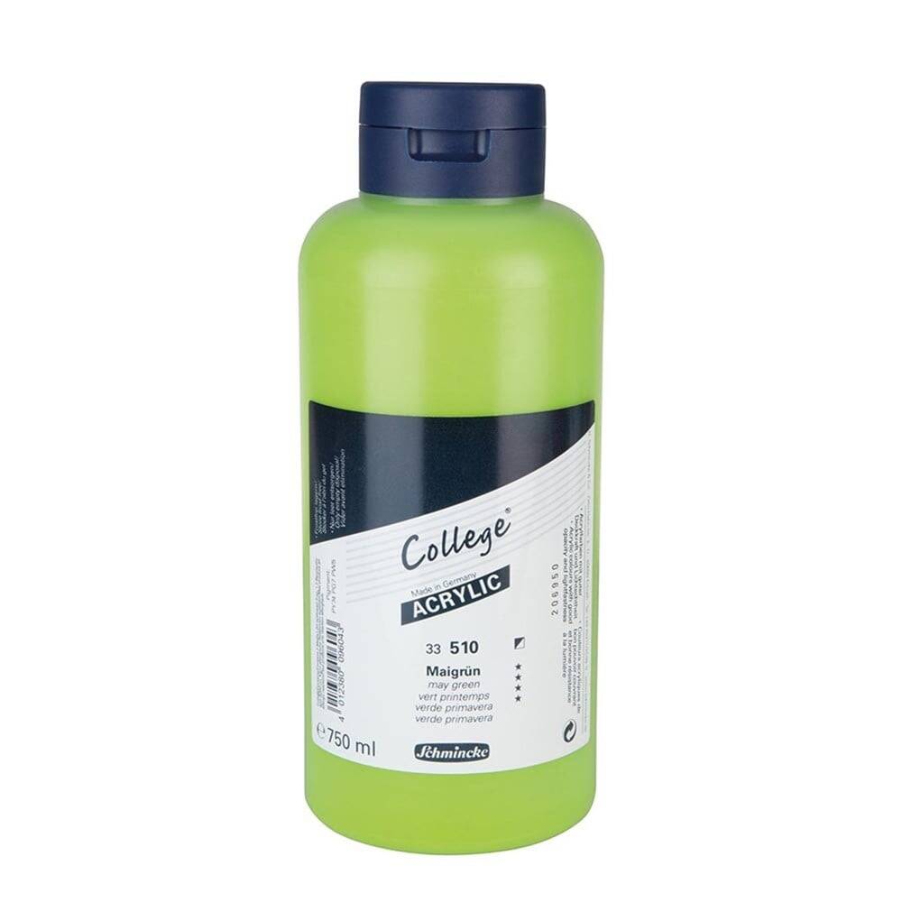 Schmincke College Acrylic Akrilik Boya 750 ml 510 May Green