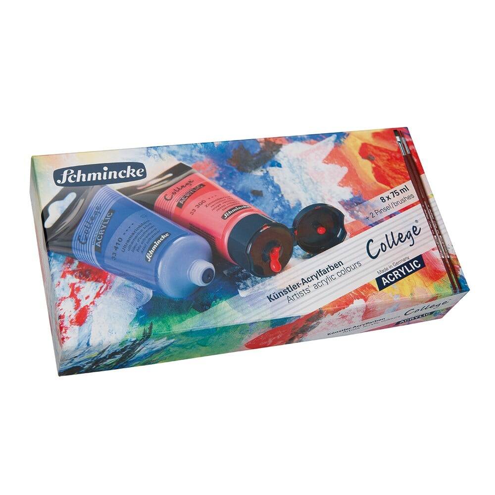 Schmincke College Acrylic Set 8x75 ml