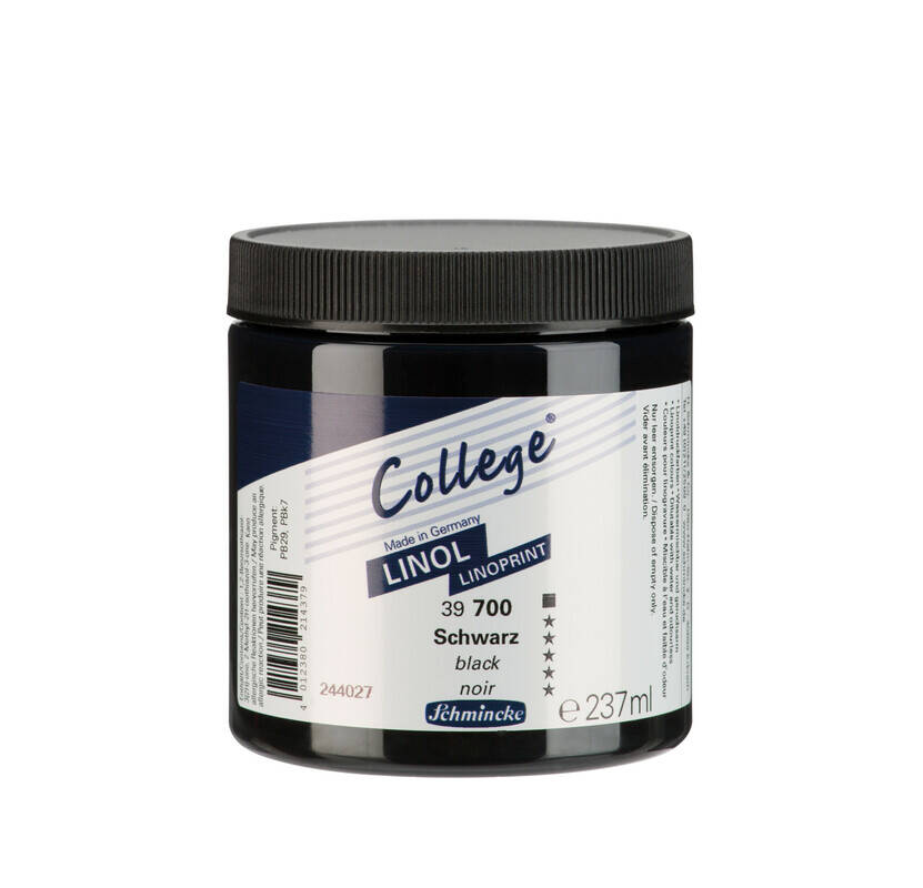 Schmincke College Linoprint Ink 237 ml 700 Black