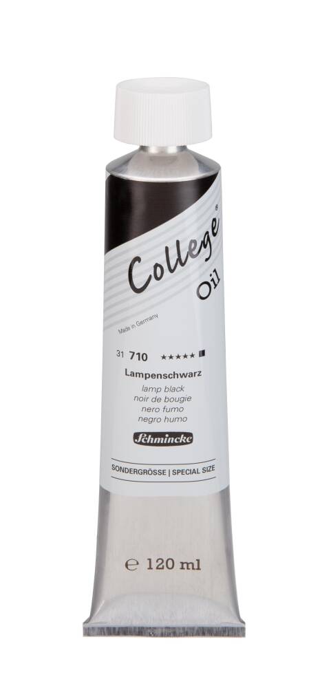 Schmincke College Oil Yağlı Boya 120 ml 710 Lamp Black