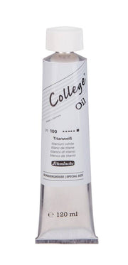Schmincke College Oil Yağlı Boya 120ml 100 Titanium White