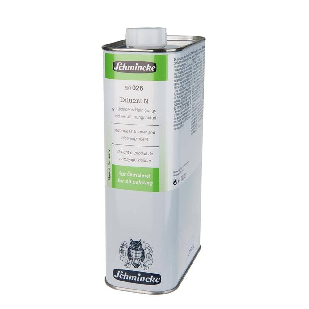 Schmincke Diluent N Odorless Turpentine 1000 ml 50026