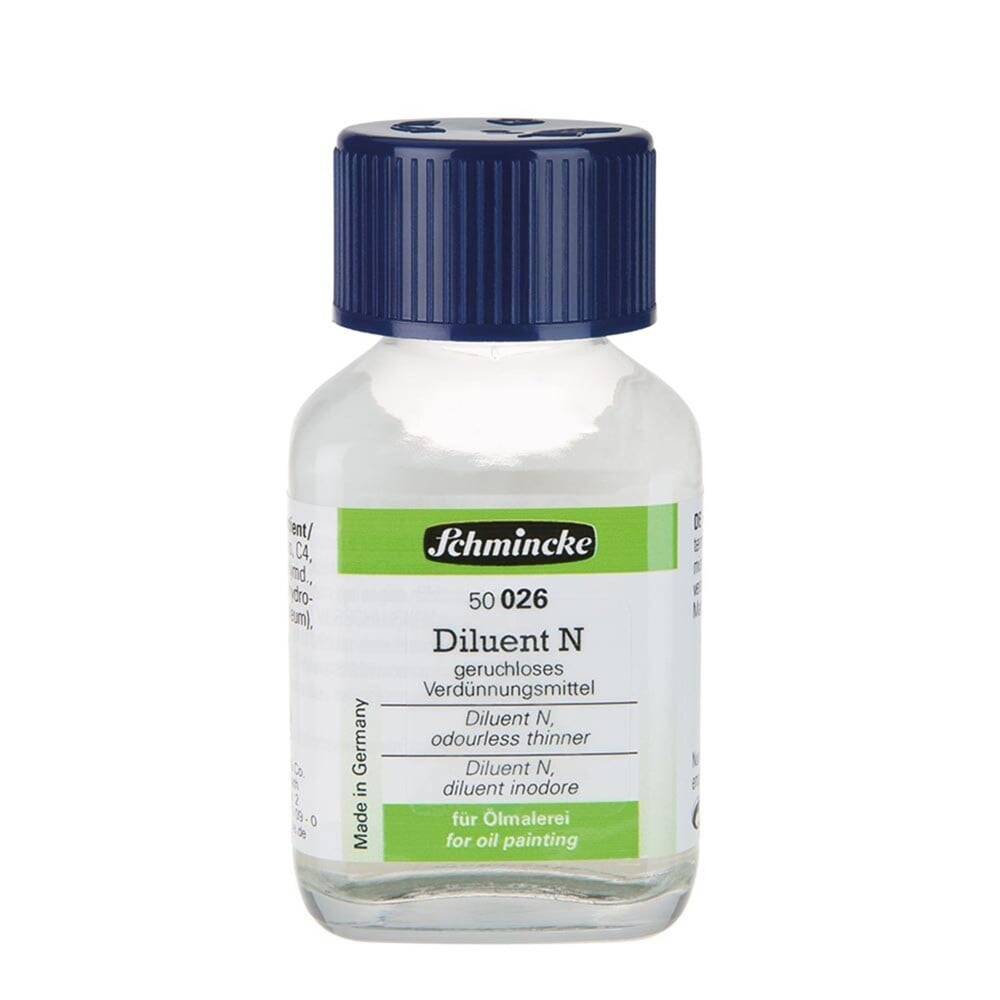 Schmincke Diluent N Odorless Turpentine 60 ml 50026