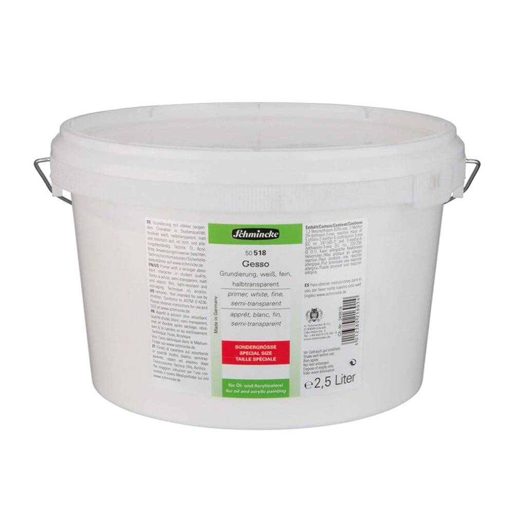 Schmincke Gesso Light Absorbent Primer 2500 ml 50518