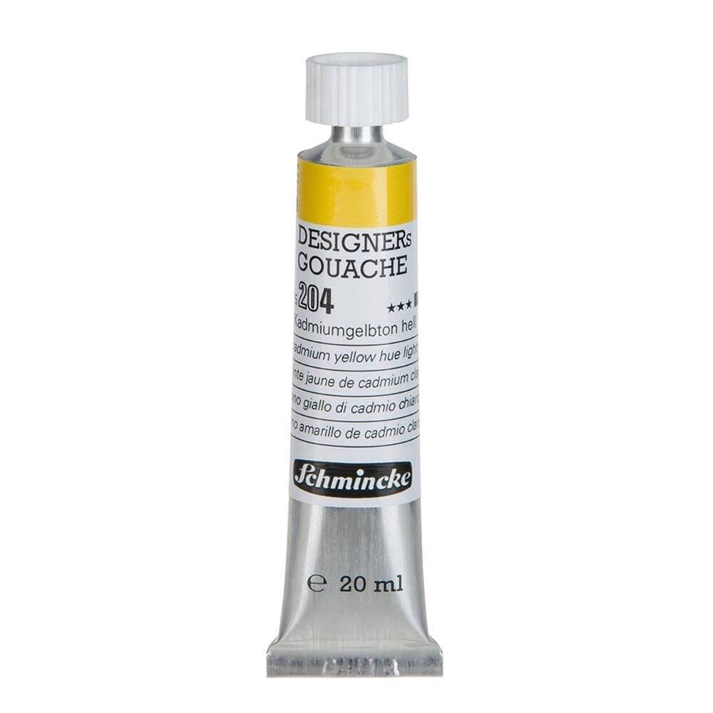 Schmincke Hks Designers' Guaj Boya 20 ml 204 Cadmium Yellow Light