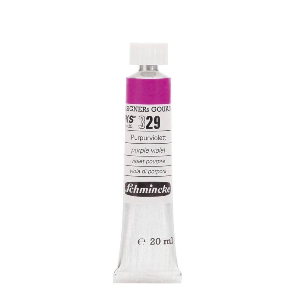 Schmincke Hks Designers' Guaj Boya 20 ml 329 Purple Violet