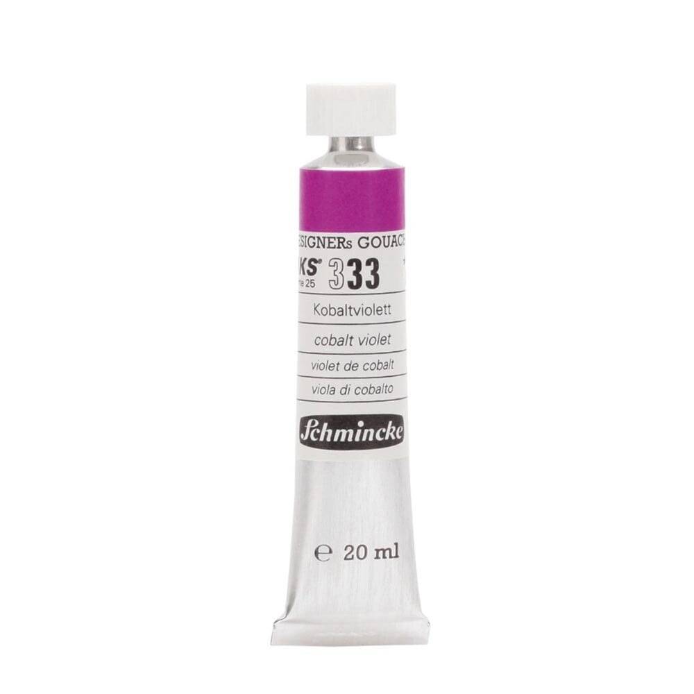 Schmincke Hks Designers' Guaj Boya 20 ml 333 Cobalt Violet