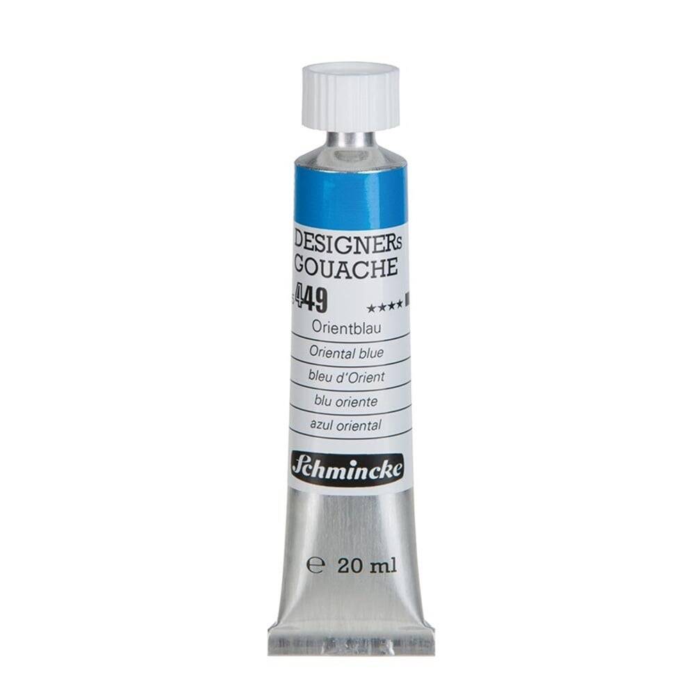 Schmincke Hks Designers' Guaj Boya 20 ml 449 Oriental Blue