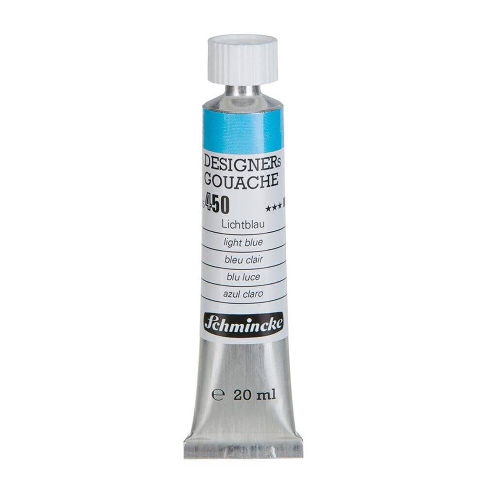 Schmincke Hks Designers' Guaj Boya 20 ml 450 Light Blue