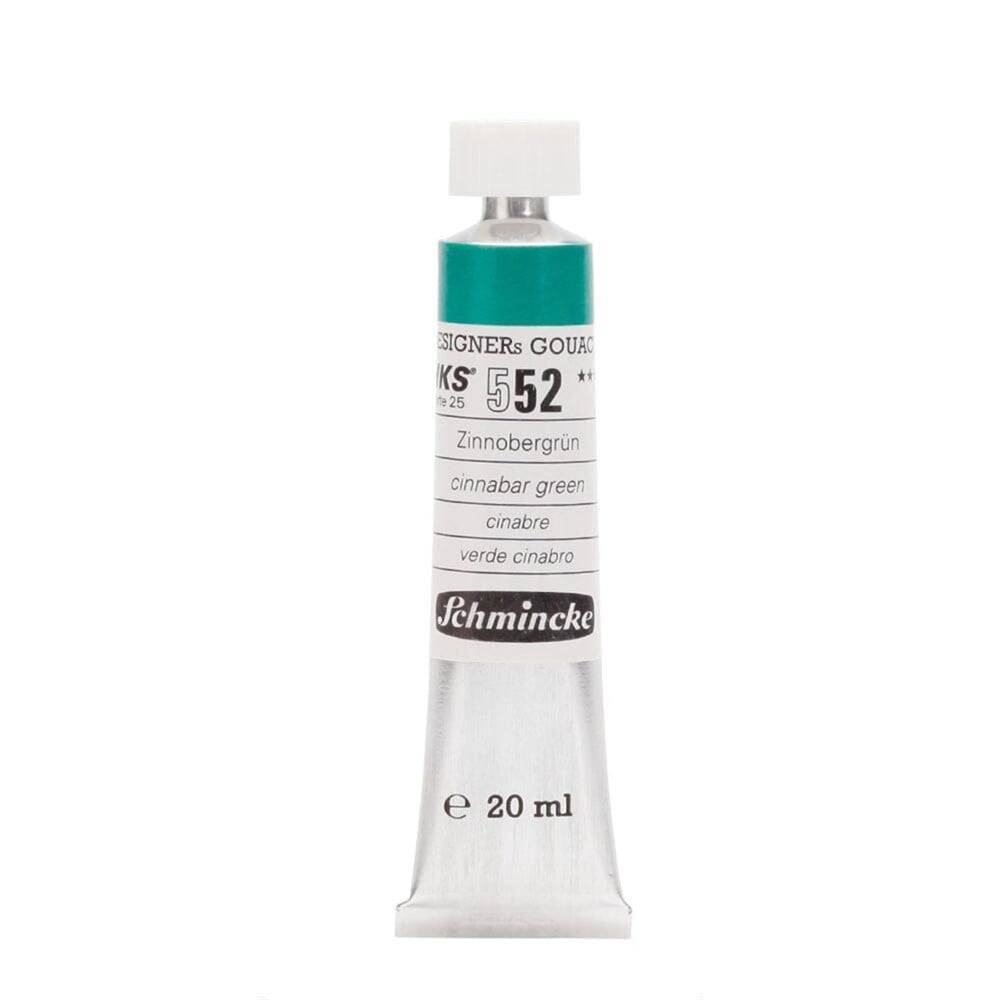 Schmincke Hks Designers' Gouache 20 ml Tube 552 Cinnabar Green