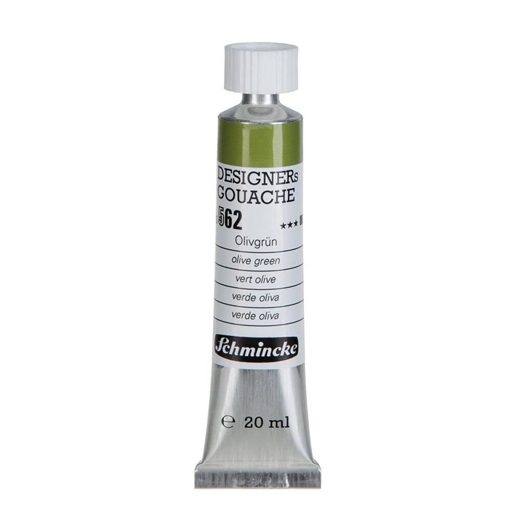 Schmincke Hks Designers' Guaj Boya 20 ml 562 Olive Green