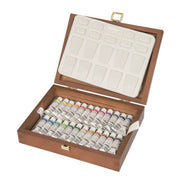 Schmincke Horadam Ahşap Kutu Artist Sulu Boya Seti 24 x 5 ml