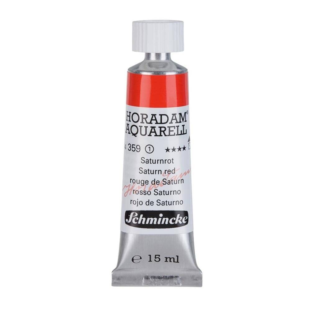 Schmincke Horadam Aquarell Artist Watercolor 15 ml Tube Series 1 359 Saturn Red