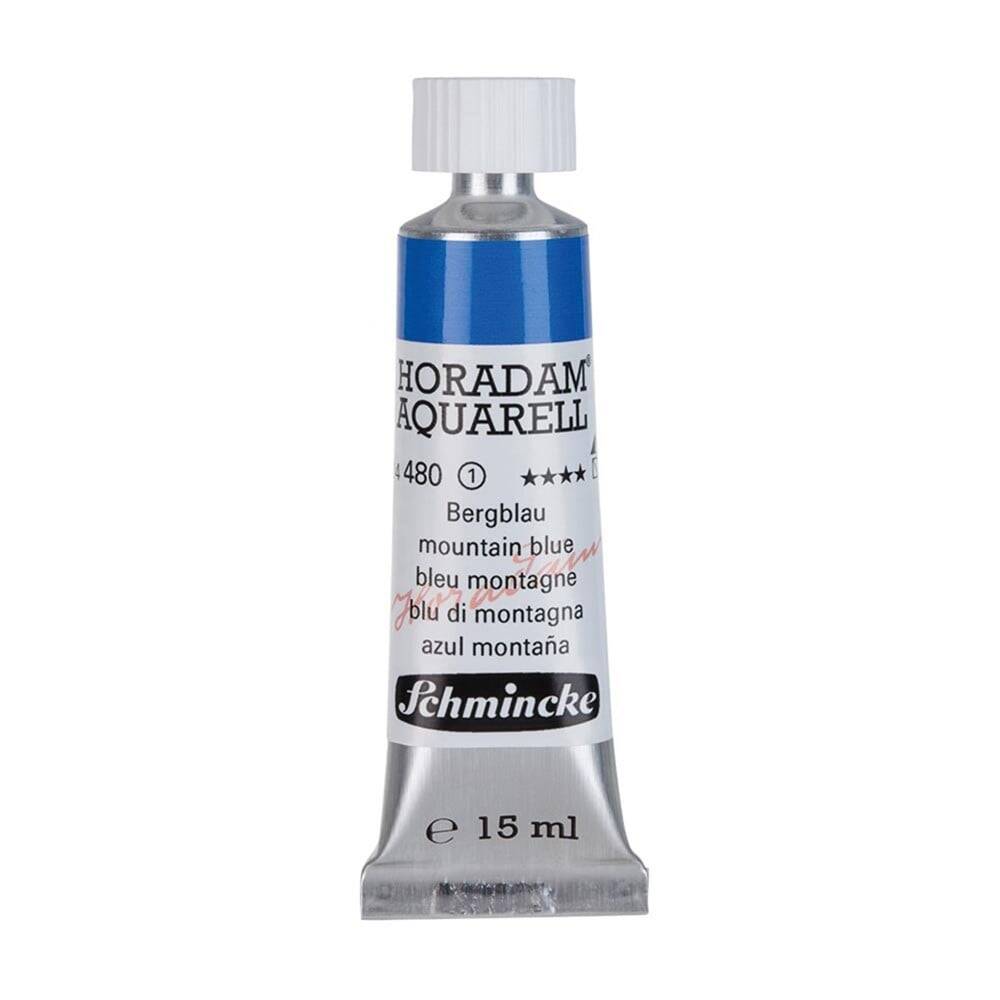 Schmincke Horadam Aquarell Artist Sulu Boya 15 ml 480 Mountain Blue Seri 1