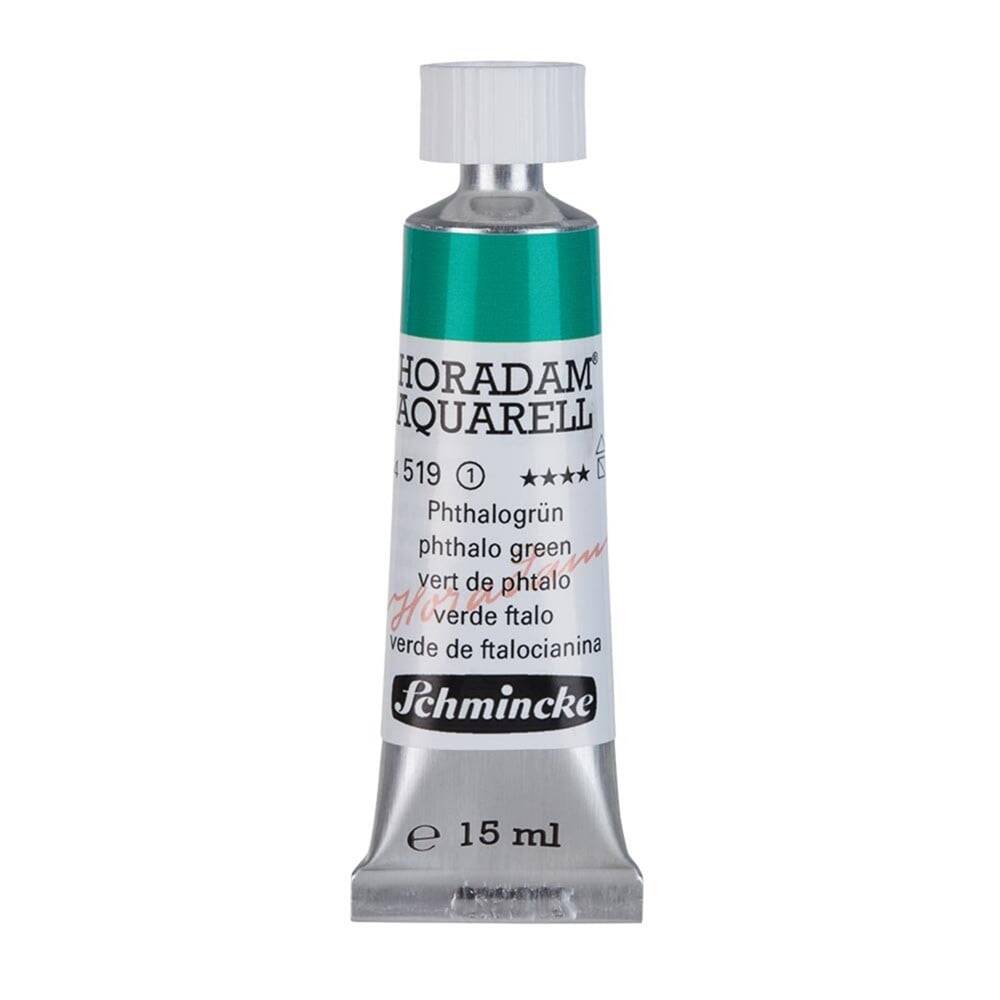 Schmincke Horadam Aquarell Artist Sulu Boya 15 ml 519 Phthalo Green Seri 1